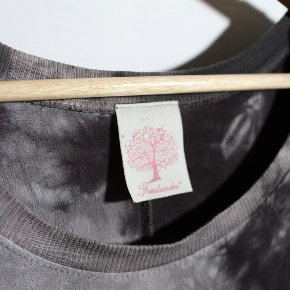 SOLD Freeloader Black & Grey Shirt Dress - Picture 4 of 5